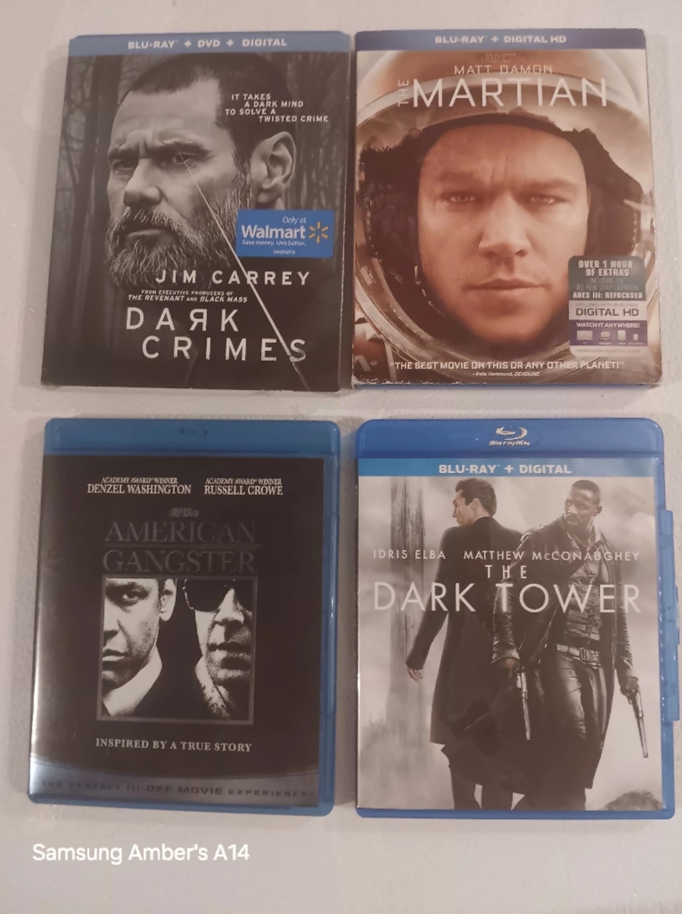 Set Of Four BLUERAY DVD